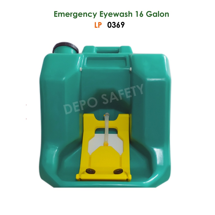 Emergency Eyewash Portable Isi 16 Galon Leopard LP 0369