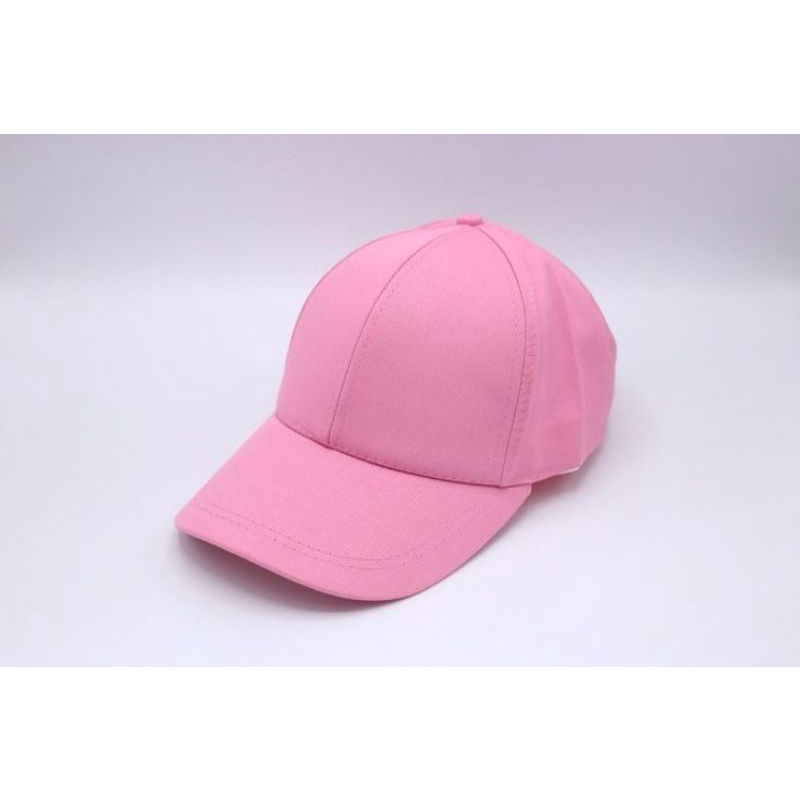 Topi Anak Polos Baseball Gaya Korea Perempuan Laki-laki All Size 1-8 Tahun