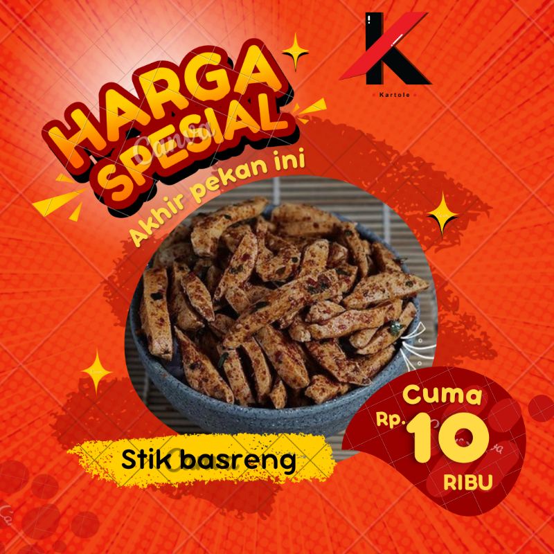 

BASRENG PEDES DAUN JERUK CUMAN 10 RB ISI 160GRM