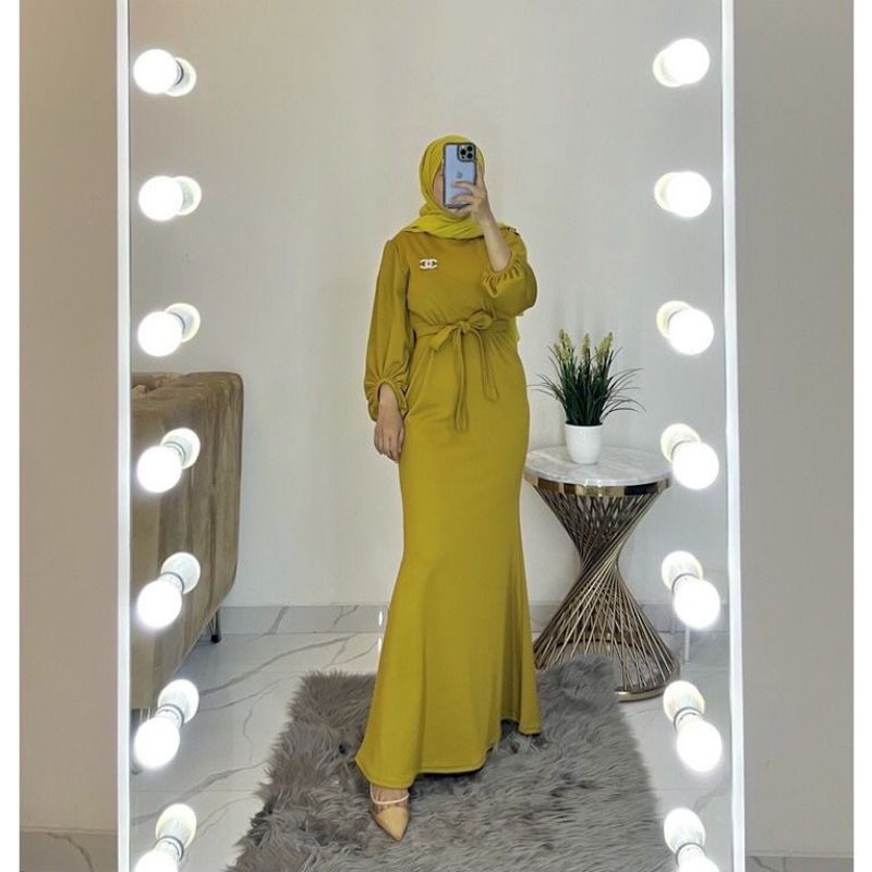 DRESS MUSLIM, Fashion Muslim, baju wanita, dress, gamis, Baju gamis, fashion wanita, Maxy Duyung