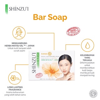 MFI - Shinzui Skin Lightening Bar Soap 80gr | Sabun Mandi Batang Shinzu'i Sinzhui | Random