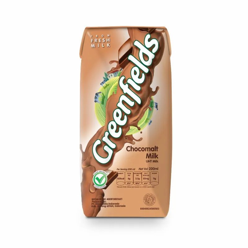 

GREENFIELDS UHT CHOCO 200ML /PCS