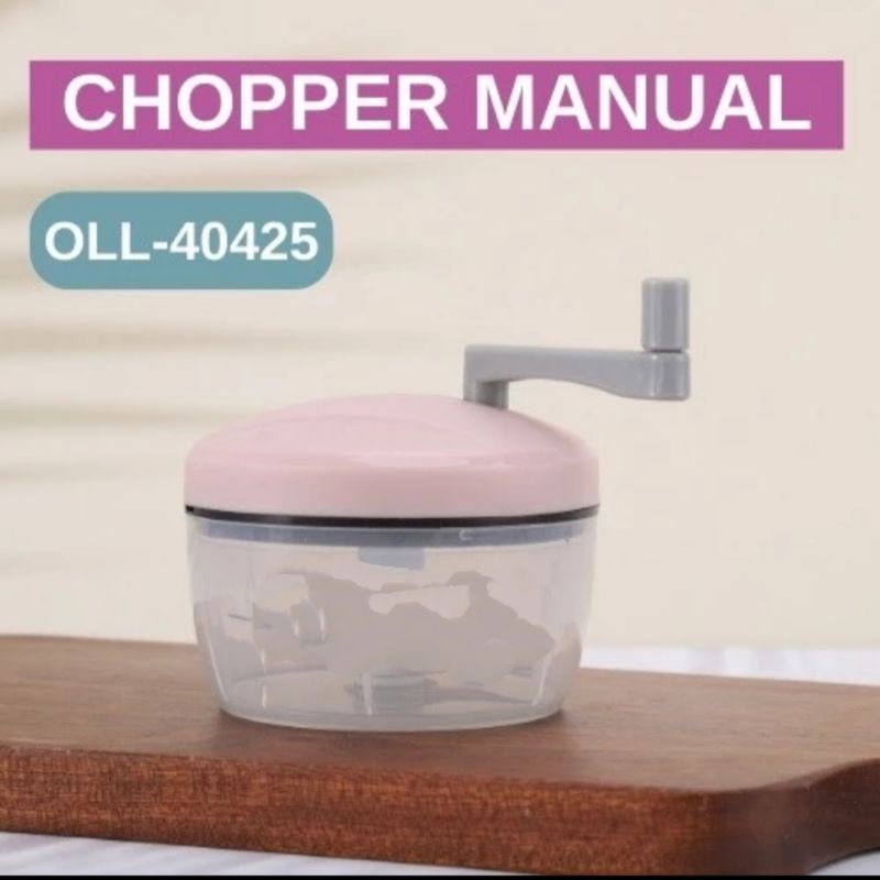 BLENDER PUTAR MINI MANUAL CHOPPER PEMOTONG CABE BAWANG