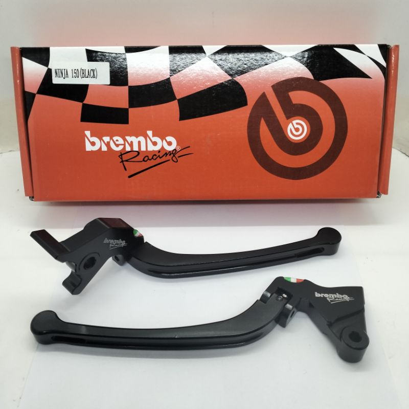 HANDLE REM SET KIRI/KANAN BREMB0 ALMUNIUM CENSI MOTOR NINJA 250 KLX150/NINJA 150