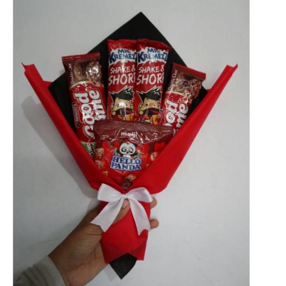 

➢Modis [FREE GIFT] buket snack sidang wisuda kado ulang tahun [244]