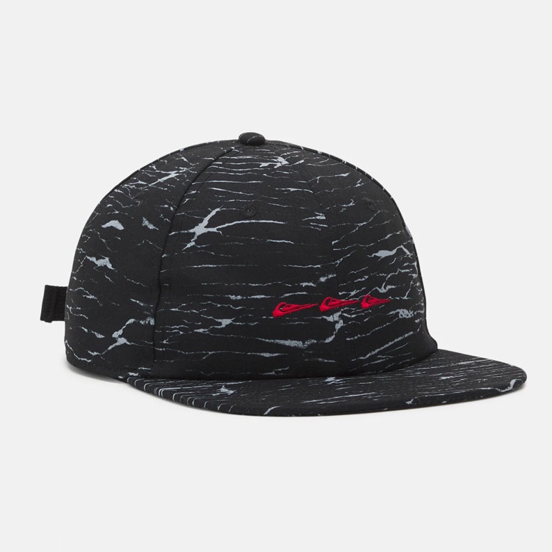 Topi Quiksilver X The Stranger Things Upside Down 6 Panel Snapback Cap ORIGINAL