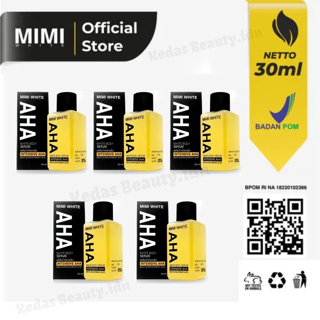 (TERLARIS)PAKET MIMI WHITE SERUM 30 ml + MIMI WHITE BODY LOTION 100ml