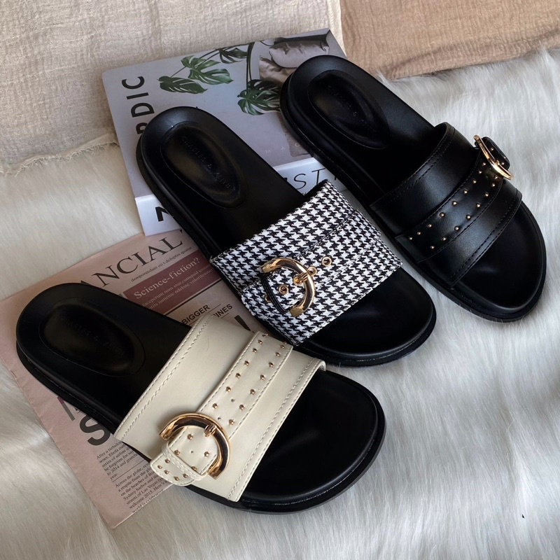 CNK SANDAL FLAT WANITA TERBARU CK SHOES 500