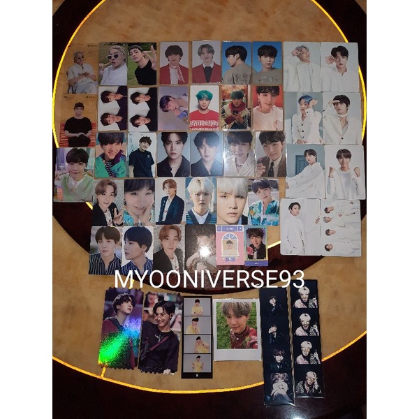 [CLEARANCE SALE] BTS Photocard Postcard Mini Photocard POB Butter Bene Fila Dicon 101 LY Tear R Pop-