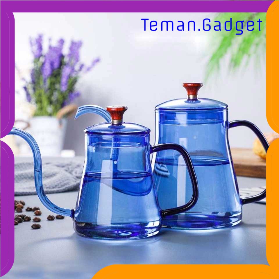 TG - DPR BORREY Teko Pitcher Teh Kopi Jus Borosilicate Glass Leher Angsa - TP-855