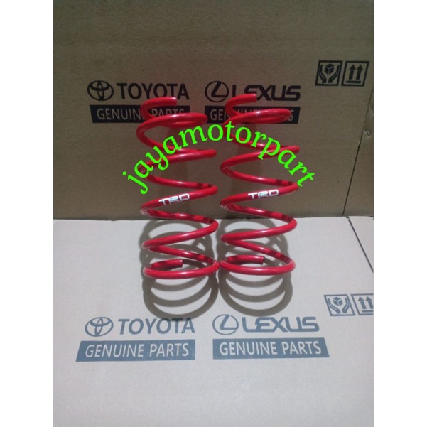 per keong coil spring yaris bakpao yaris limo new vios gen2 trd depan Toyota ori