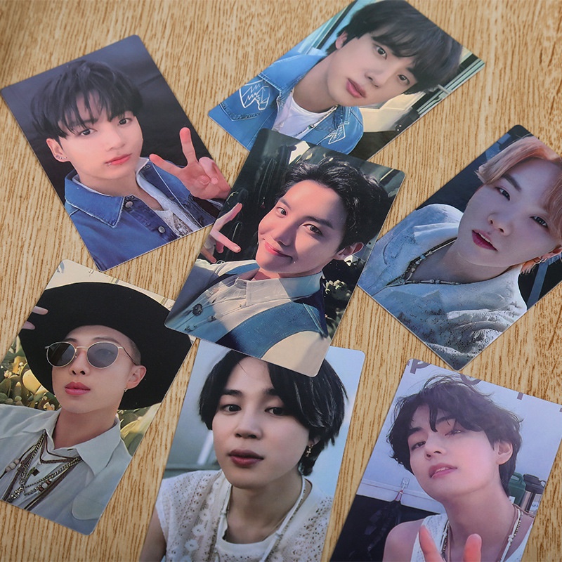 7pcs KPOP Korea Idol PROOF Photocard Collectors Edition Kenangan 2021kartu LOMO Album JUNGKOOK JIMIN J-HOPE Stok Tersedia New Arrival LY