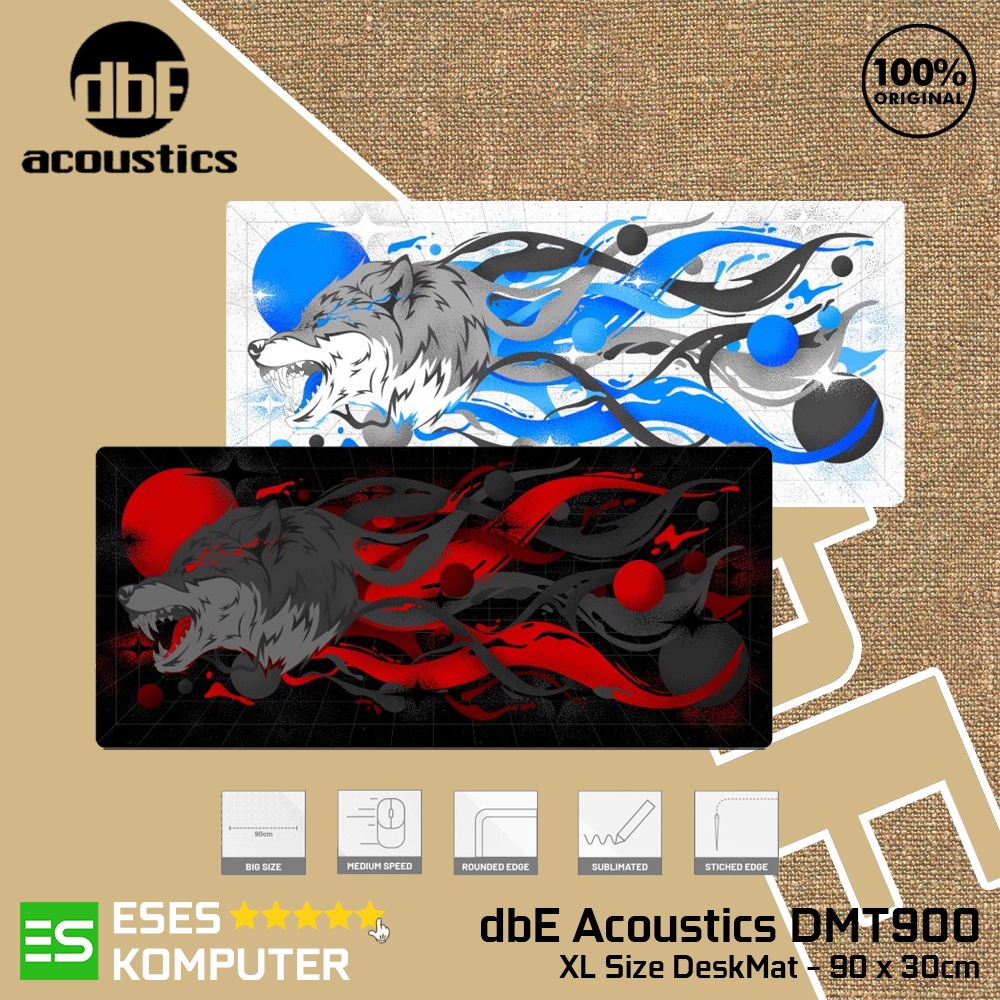 Mousepad dbE Acoustics DMT900 DMT 900 | XL 900x400 | Mousepad Gaming