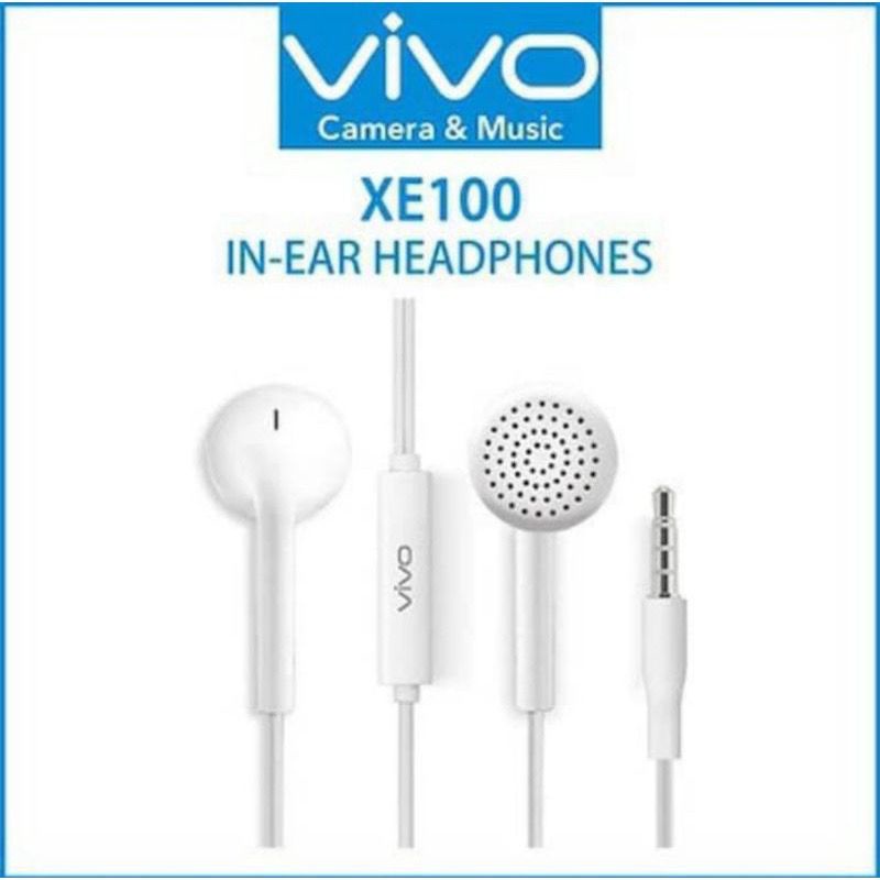 Hf Handsfree Headset VIVO XE 100 Original Stereo Bass