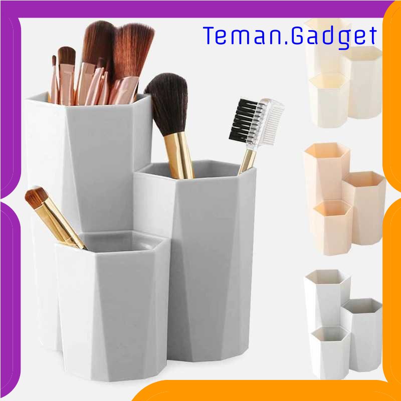TG-MKP LOVEMAKE Organizer Make Up Kosmetik Storage Box 3 Kisi - BDFHJ