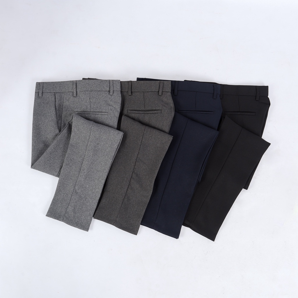 ZUITER - Slimfit Formal Pants | Celana bahan kerja formal kantor slimfit pria (4 Warna)