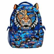 Ransel Smiggle Hey There Navy Tiger Classic Attchable
