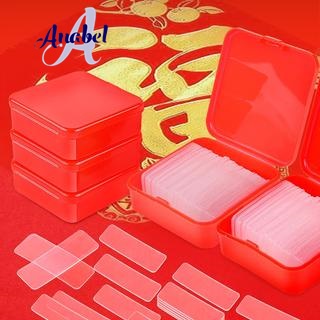 60pcs Set Box Perekat Stiker Double Tape Nano Transparan Anti Air