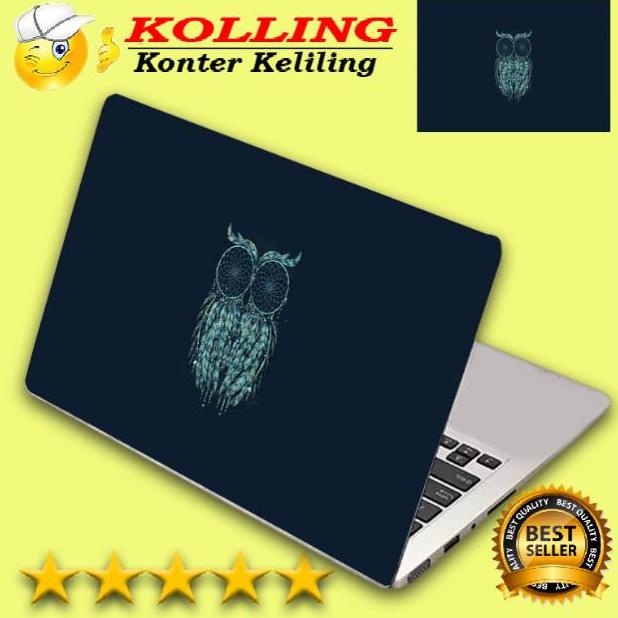 Terbaru Garskin Laptop Dreamcather Owl Skin Laptop Stiker Laptop
