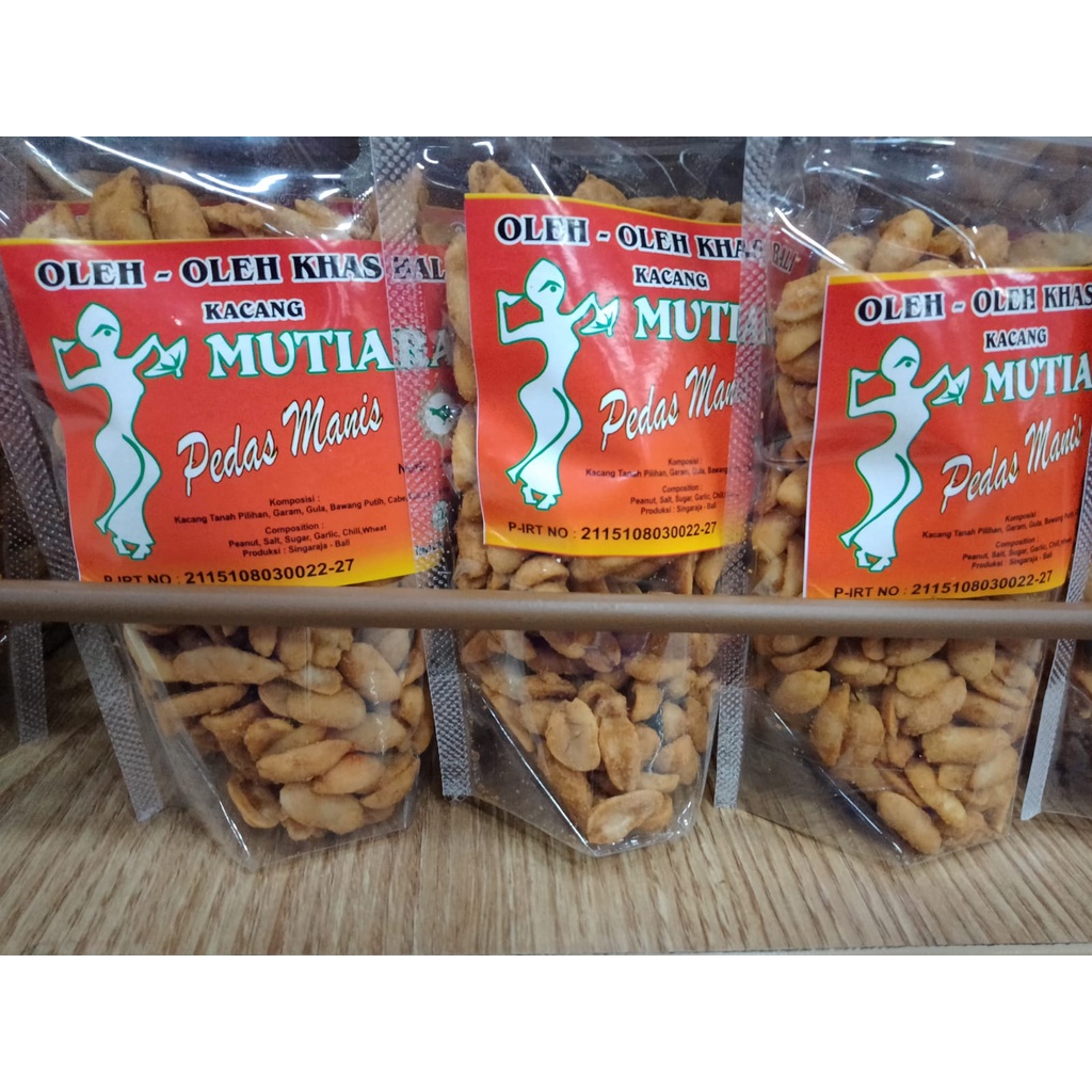 KACANG KAPRI MUTIARA 200GR ASLI KHAS BALI HALAL ANEKA RASA