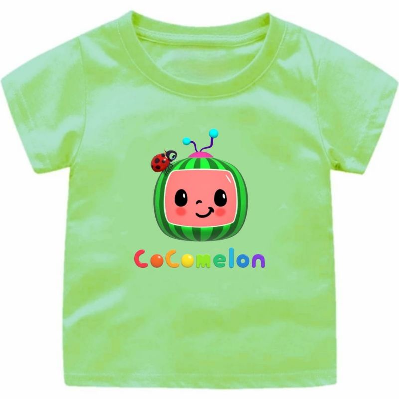 BAJU KAOS ANAK CEWEK/COWOK 1-12 TAHUN COCOMELON 2