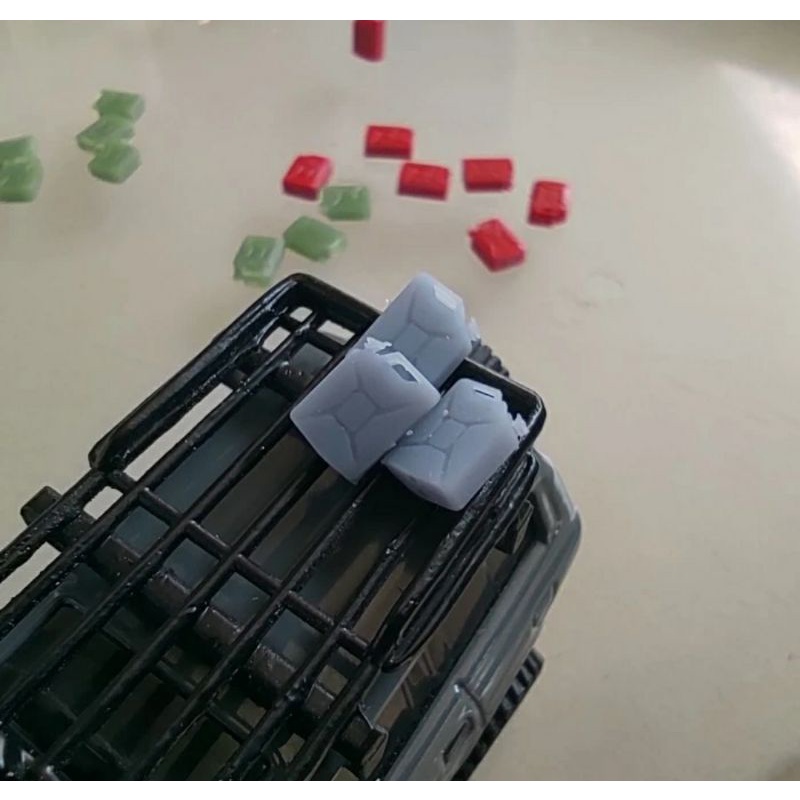 Accessories Diorama Diecast off road Derigen Militer 1:64