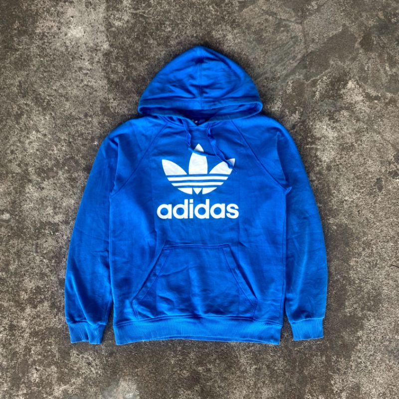 Hoodie Adidas Trefoil Blue