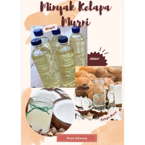 

Minyak Kelapa Asli Khas Selayar 550 ml