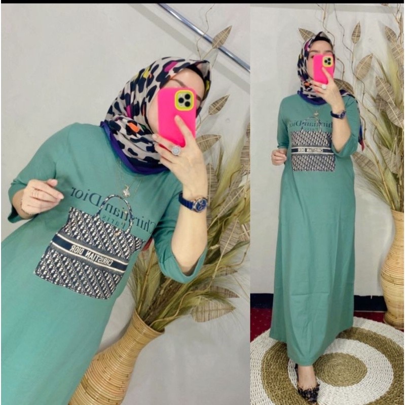 GAMIS WANITA DIOR BY NABIL JUMBO DAN STANDAR KEKINIAN