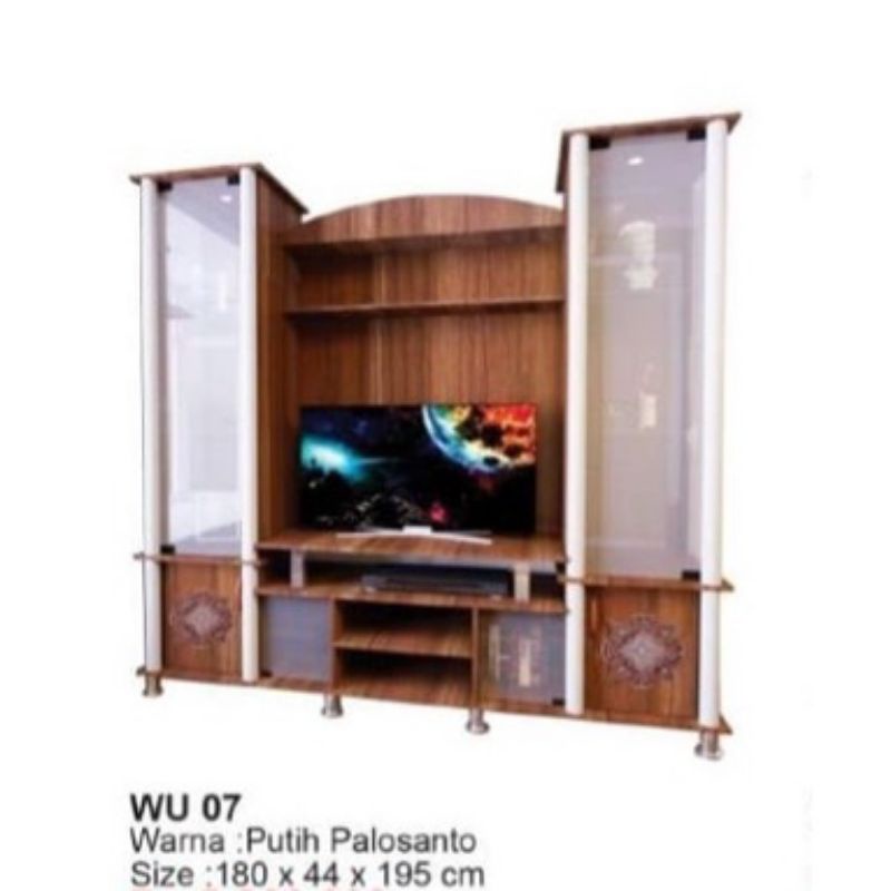 BUFFET TV Lemari Hias - Lemari Hias Tinggi - Buffet TV Murah - Lemari Buffet WU 07