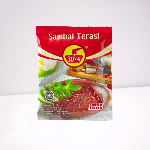 

( PER SACHET ) ~ Sambal Uleg Finna Food / Sambal Terasi