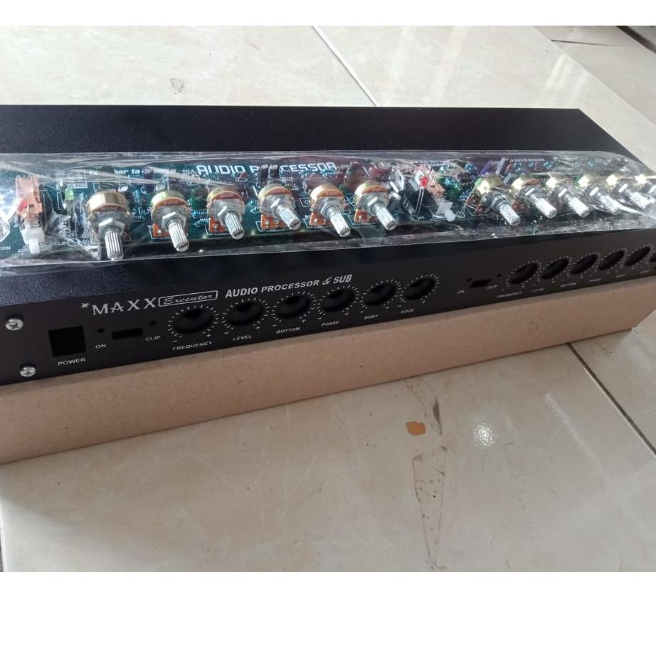 Best Seller.. [COD] satu paket kit audio prosesor + subwoofer