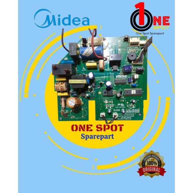 MODUL PCB AC SPLIT STANDARD MIDEA 0.5PK-1PK ORIGINAL PART