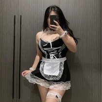 Kostum Waitress / Lingerie Cosplay Maid / Set Lingerie Kostum Waitress 3Xl Terlaris