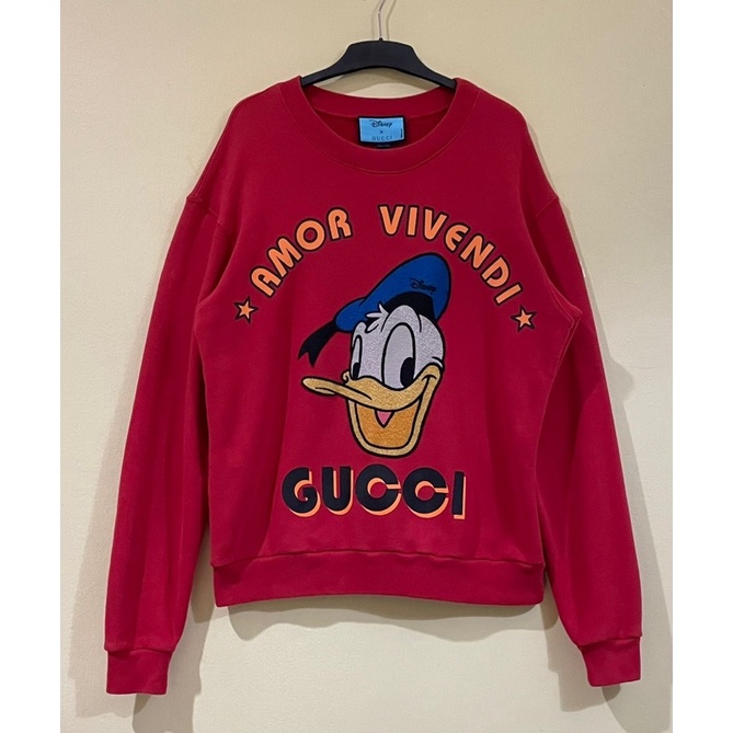 Gucci X Disney Donald Crewneck