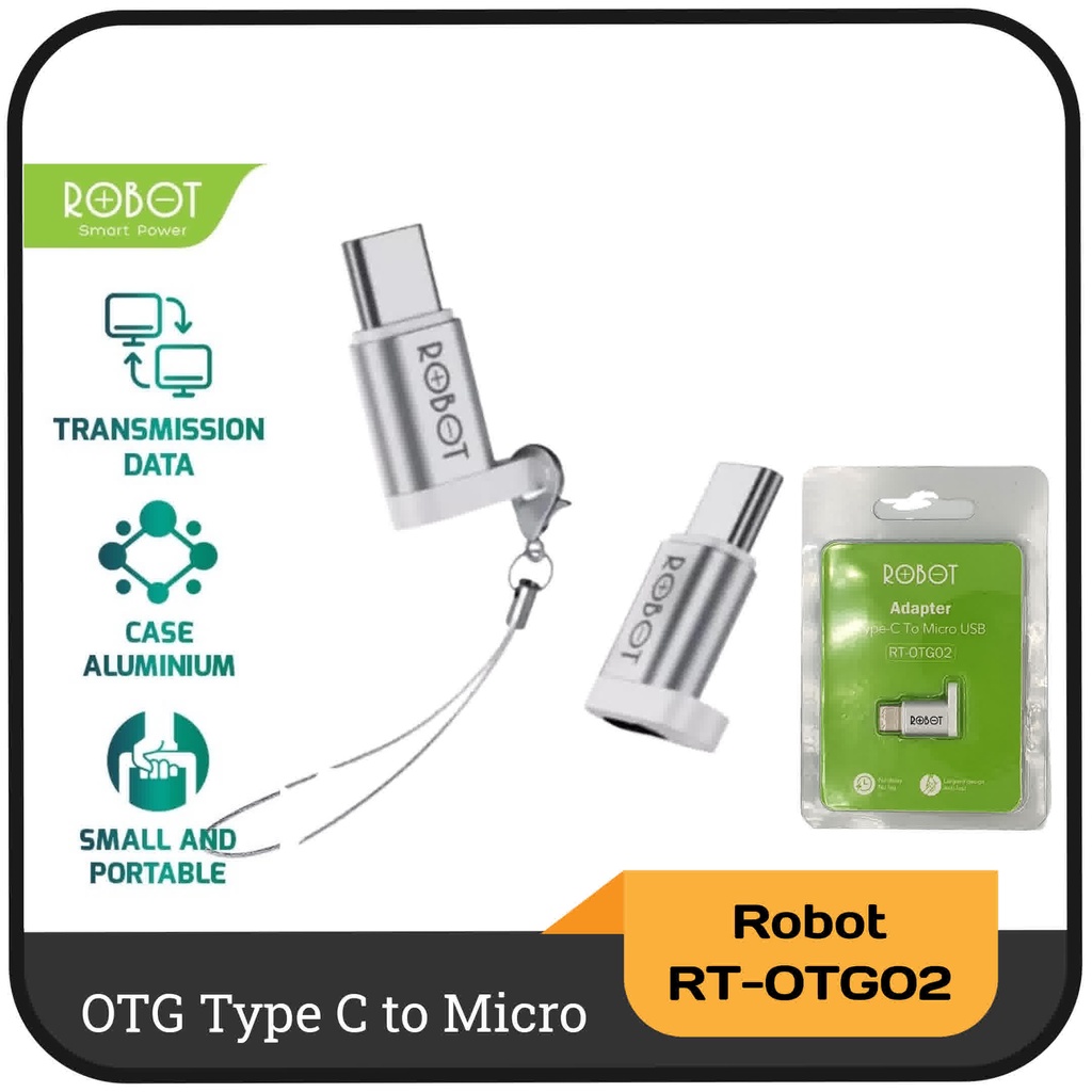 OTG/Adapter Type C To micro USB Robot RT-OTG02