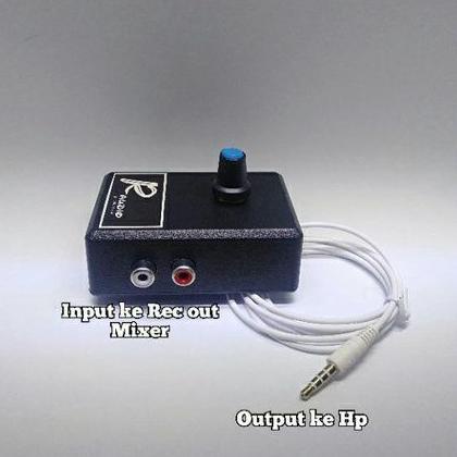 Chekout Alat rekam (ASD) dari mixer langsung ke HP android