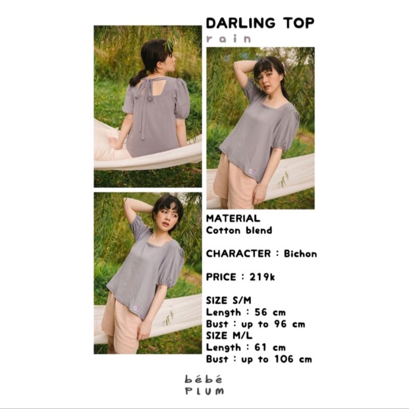 Bebe Plum Darling Top