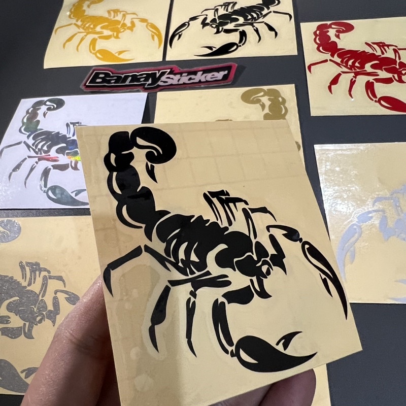 Sticker KALJENGKING Stiker SCORPIO Cutting
