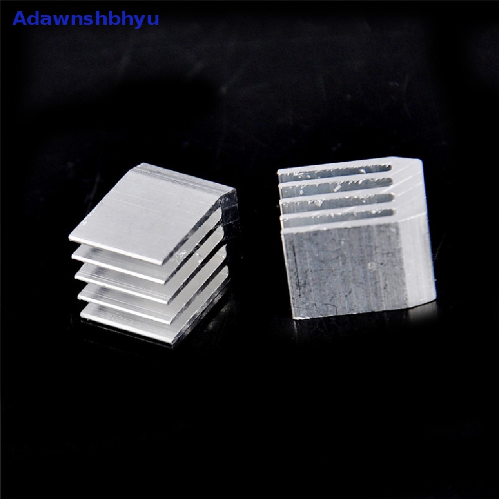 Adhyu 10pcs Pendingin Aluminium 9x9x12MM Heat Sink RAM Radiator Heatsink Cooler ID