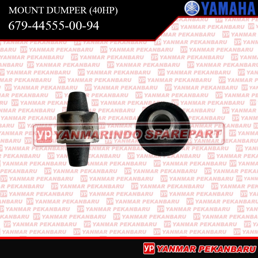 40HP KARET MOUNT DUMPER LOWER 679-44555-00-94 MESIN TEMPEL YAMAHA SPEED BOAT 40PK ORIGINAL ASLI