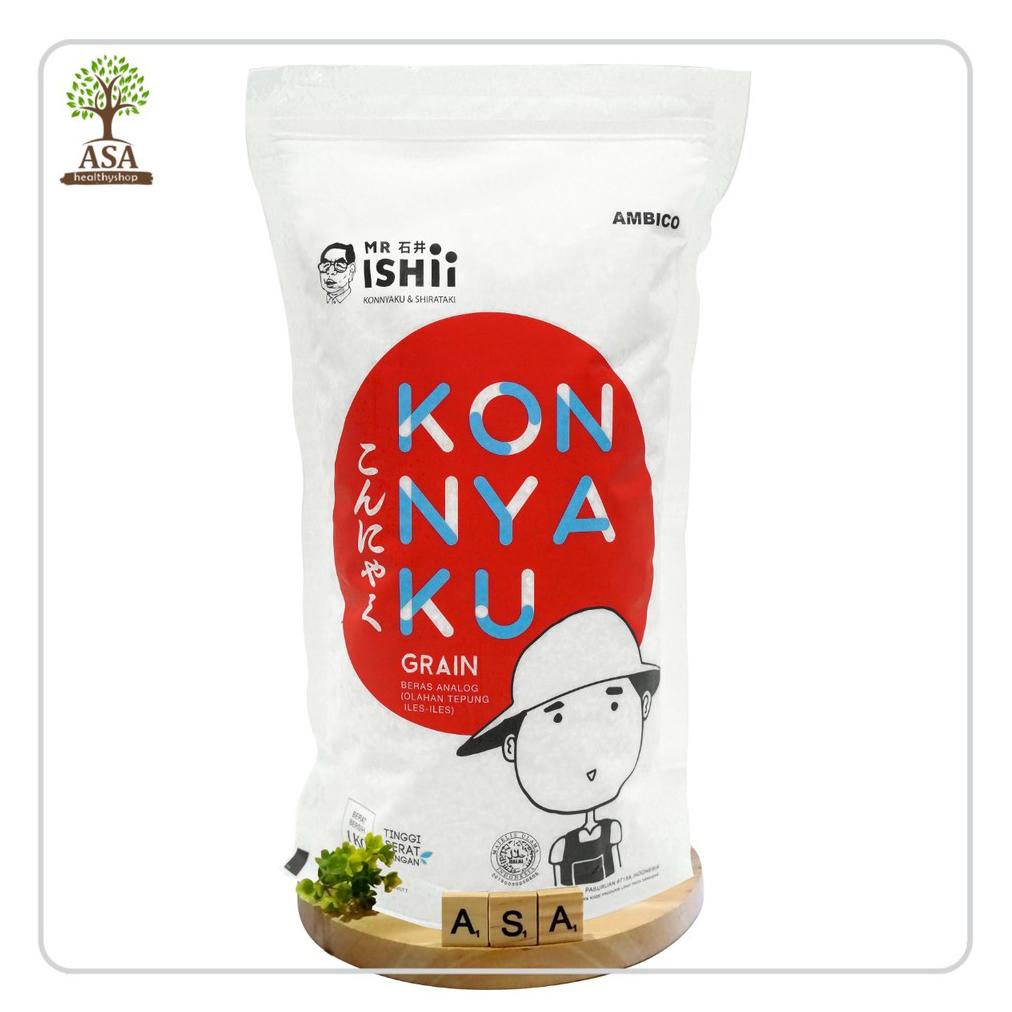 

[BAYAR DITEMPAT] Shirataki Konnyaku Rice - Beras Shirataki 1kg