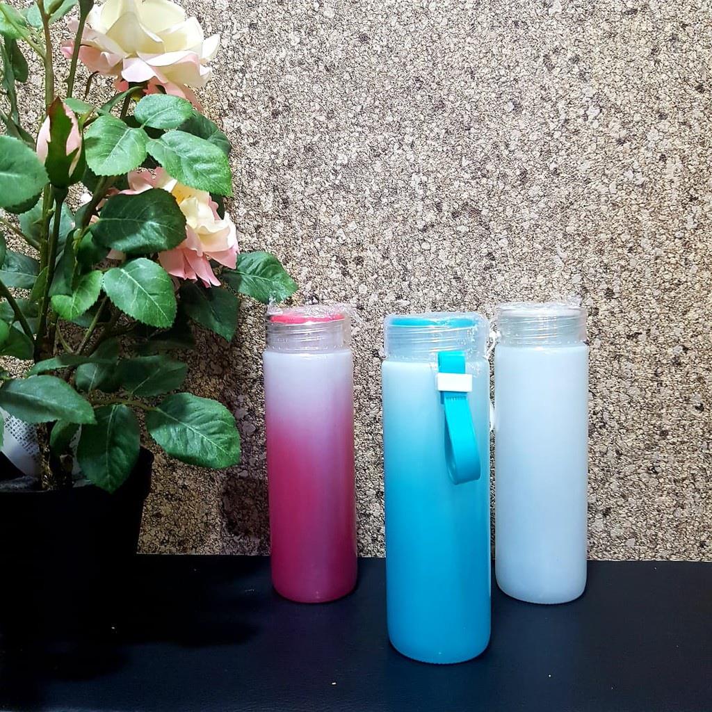 YA 209. Botol Bottle Slim Gradasi Warna Dove Import hadiah souvenir pernikahan