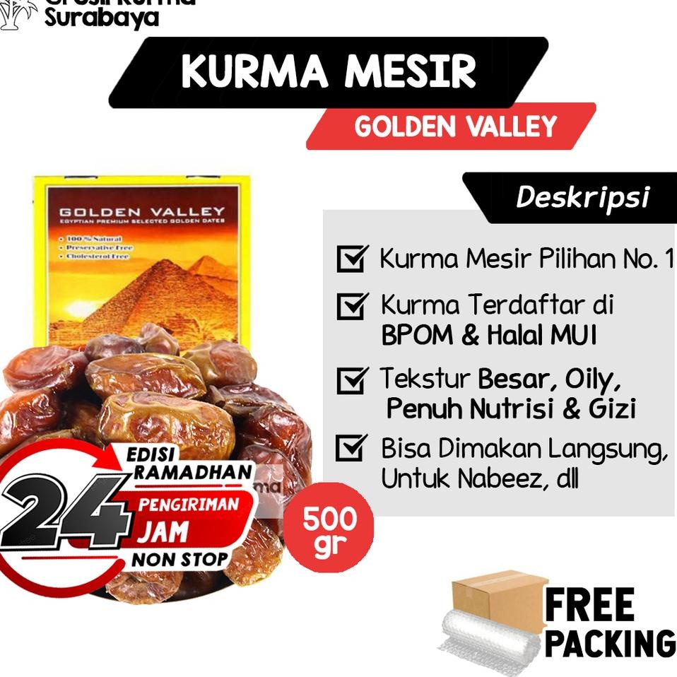 

Terlaku.../ Kurma Mesir Madu Premium 500gr Golden Valley Gizza & Nabeez Enak Buka Puasa Sukari Ajwa Tunisia Palm