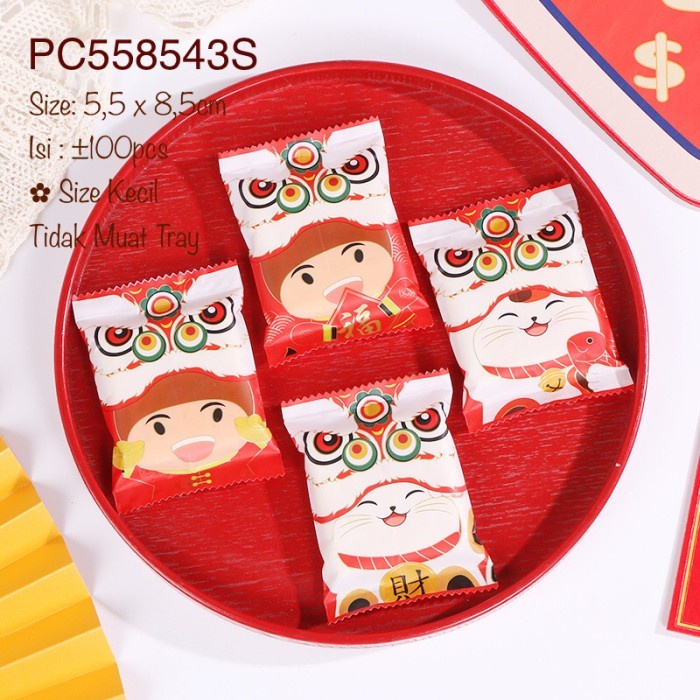 

Plastik Imlek Cookies Sincia Nastar Kue Kering Bolu Snack 5.5x8.5cm