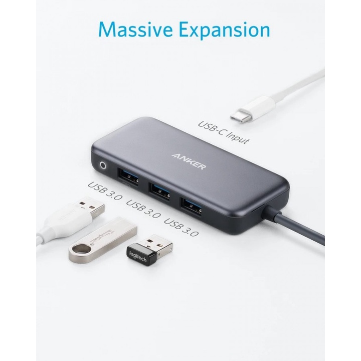 114 ANKER A8231 - PREMIUM 4-in-1 USB-C Hub Adapter