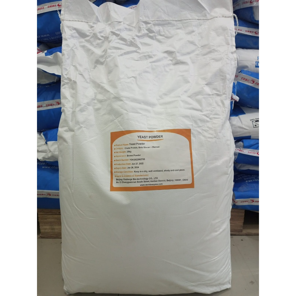 challenge yeast powder 1 kg - memperbaiki kualitas usus ternak