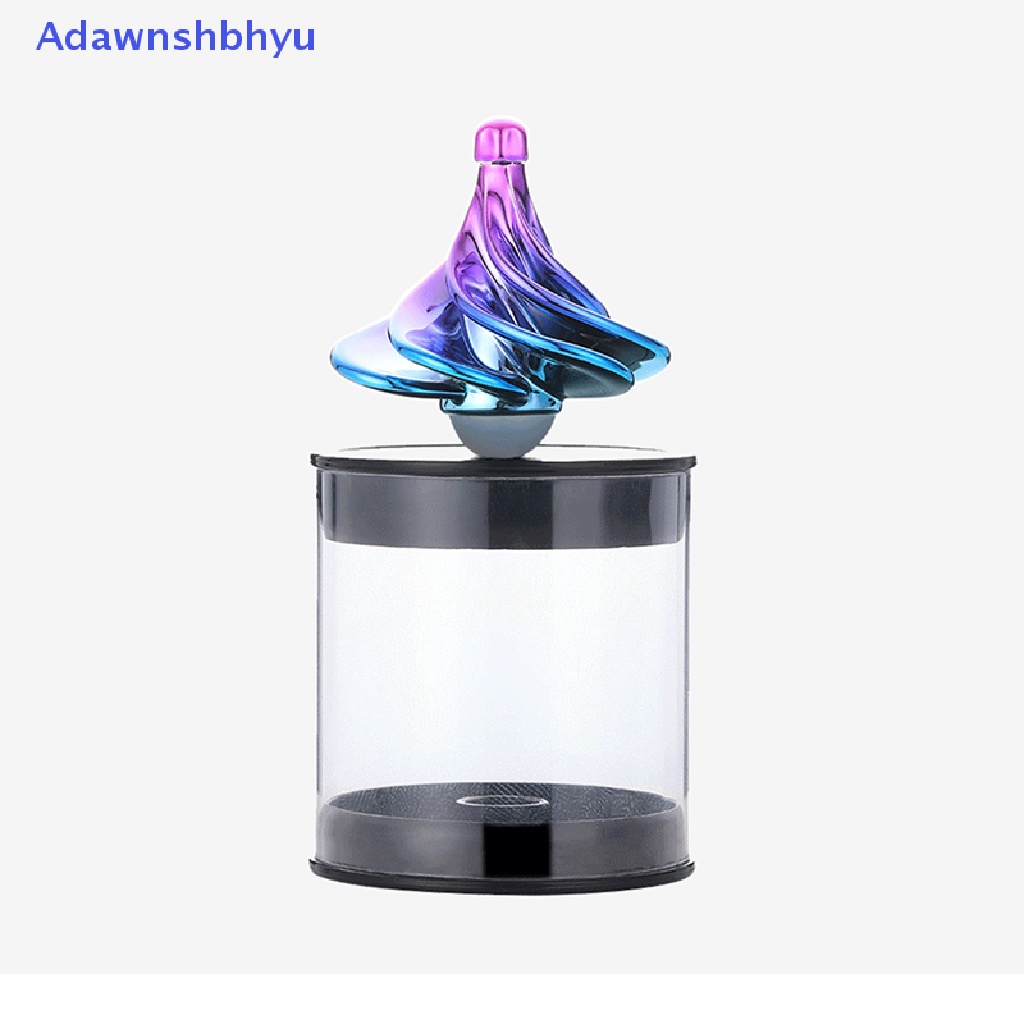 Adhyu Fidget Spinner Logam Warna-Warni gyro Magic Wind Spinning Top Desktop Deion ID