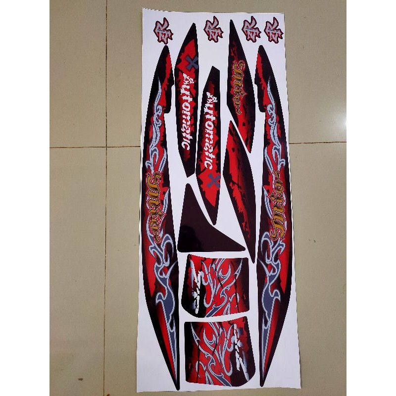 Sticker Striping Mio soul Dragon/ Stiriping stiker mio soul dargon