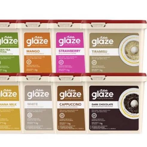 

BEST SELLER COLATTA DIP GLAZE 1 KG (DARK / VANILLA / STRAWBERRY / TIRAMISU / GREENTEA / CAPPUCINO / MANGO)'
